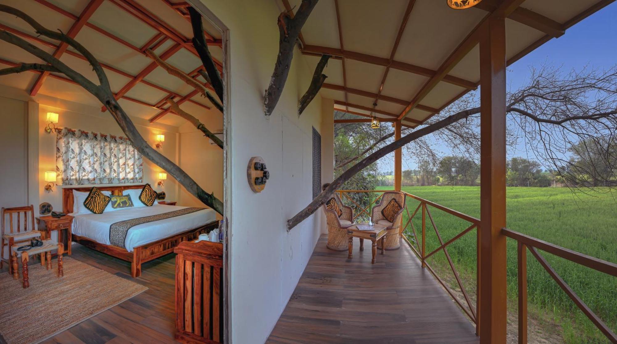 Bagh Serai - Rustic Cottage With Private Pool Савай Мадхопур Екстериор снимка