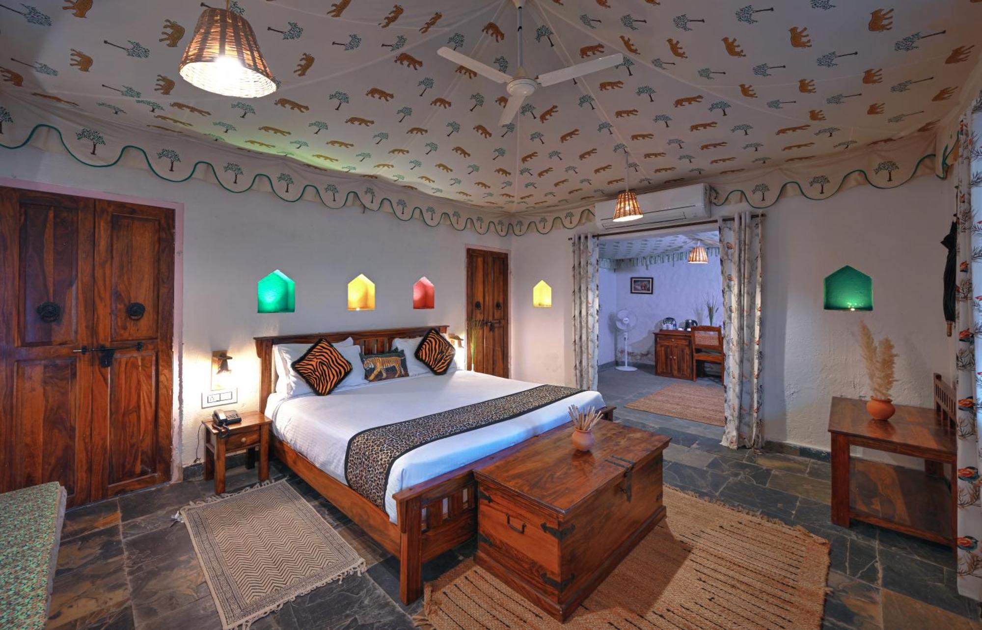 Bagh Serai - Rustic Cottage With Private Pool Савай Мадхопур Екстериор снимка