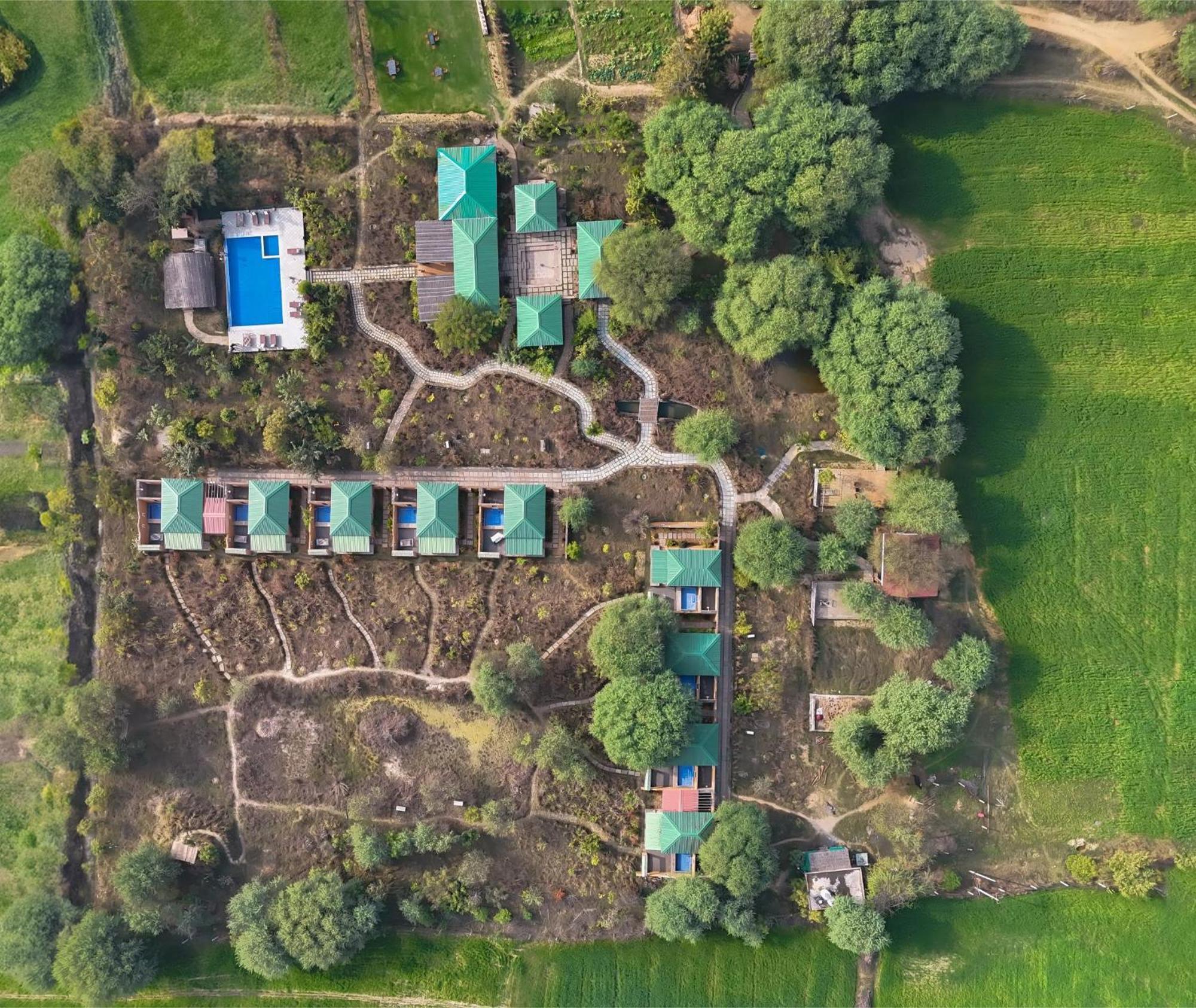 Bagh Serai - Rustic Cottage With Private Pool Савай Мадхопур Екстериор снимка